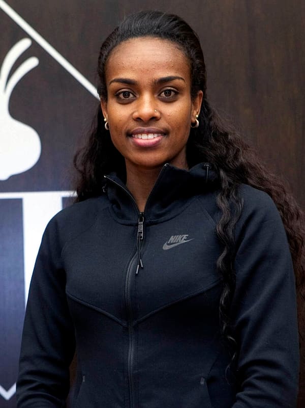 Genzebe Dibaba, Ethiopia (portrait via Wikimedia Commons)