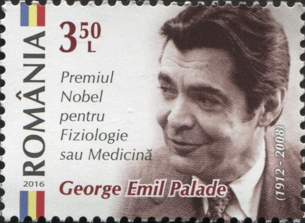 George Emil Palade, Romania (portrait via Wikimedia Commons)