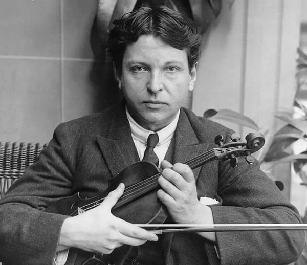 George Enescu, Romania (portrait via Wikimedia Commons)