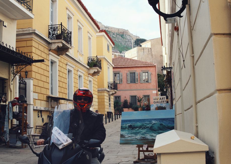 Get lost in Plaka and climb to Anafiotika, Athens, Greece
