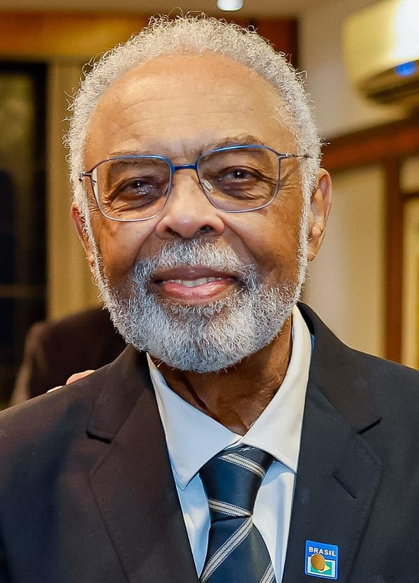 Gilberto Gil, Brazil (portrait via Wikimedia Commons)