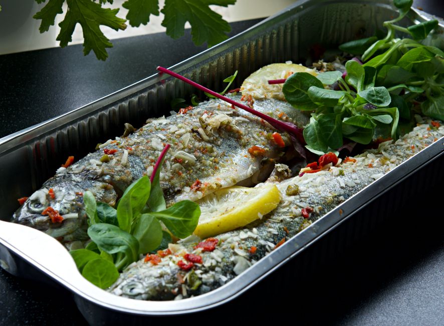 Grilled trout, Český Krumlov (Wimup travel guide)