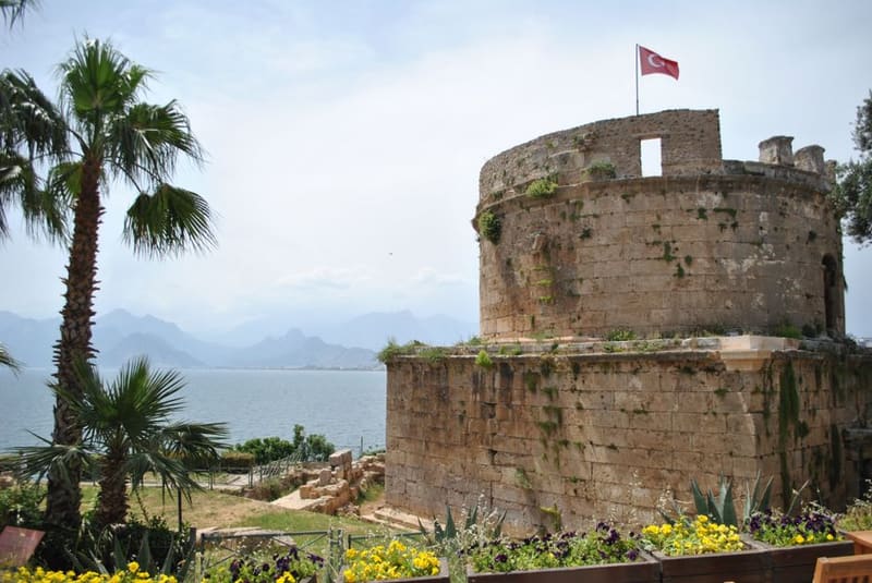 Hıdırlık Tower and Karaalioğlu Park, Antalya, Turkey