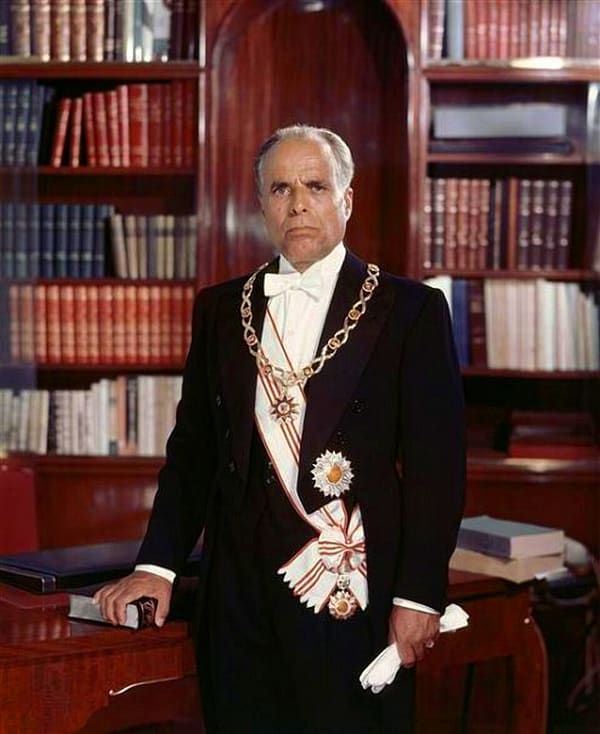 Habib Bourguiba, Tunisia (portrait via Wikimedia Commons)