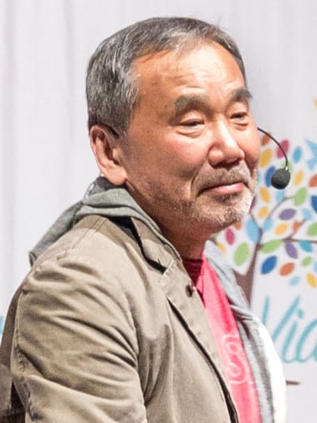 Haruki Murakami, Japan (portrait via Wikimedia Commons)