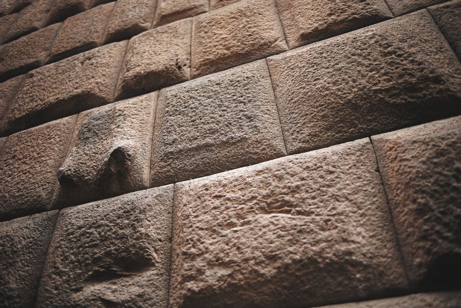 Hatunrumiyoc and the twelve-angled stone, Cusco, Peru