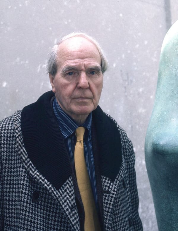 Henry Moore, United Kingdom (portrait via Wikimedia Commons)