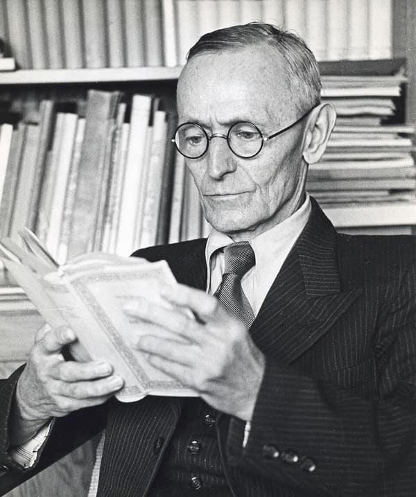 Hermann Hesse, Germany (portrait via Wikimedia Commons)