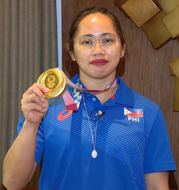 Hidilyn Diaz, Philippines (portrait via Wikimedia Commons)