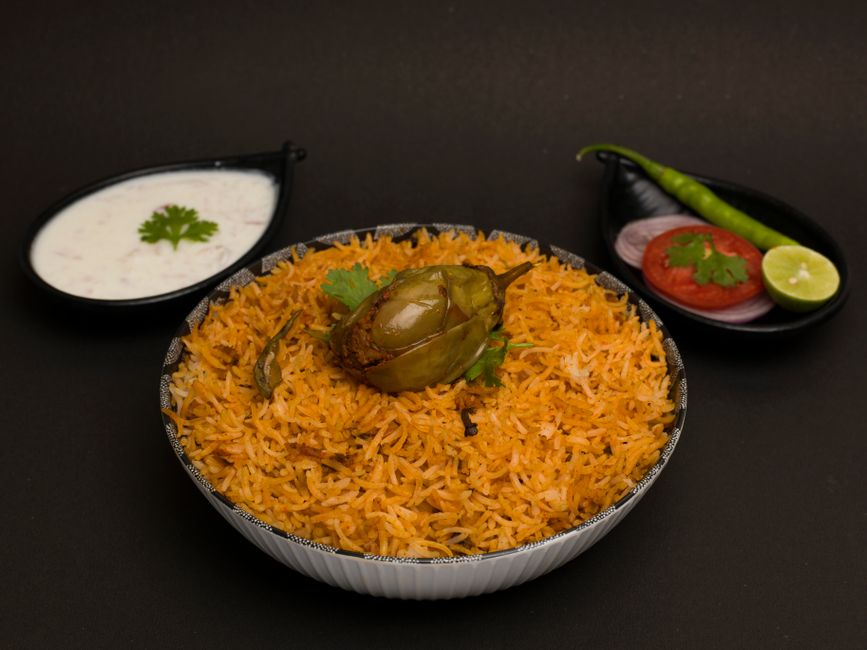 Hyderabadi biryani, India dish (Wimup)