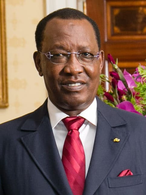 Idriss Déby Itno, Chad (portrait via Wikimedia Commons)