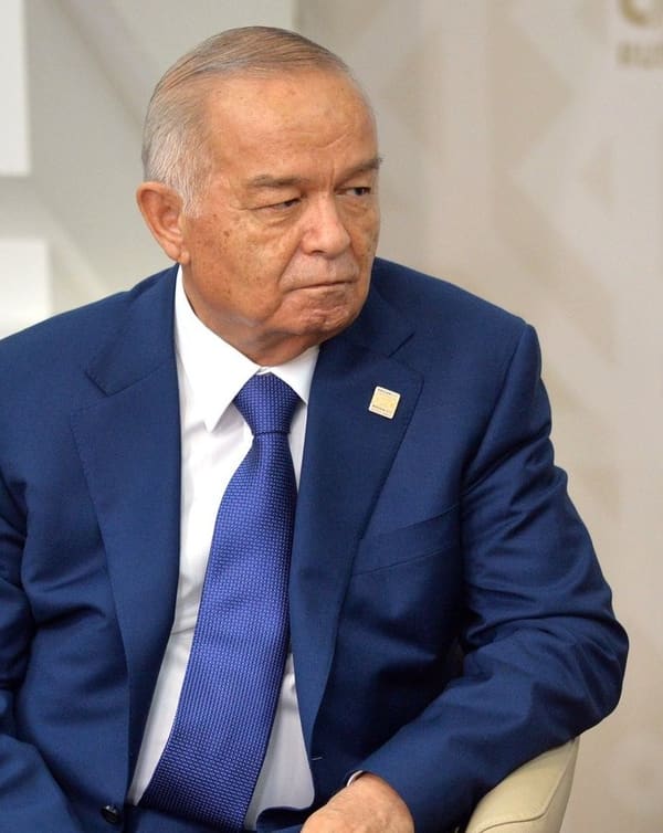 Islam Karimov, Uzbekistan (portrait via Wikimedia Commons)