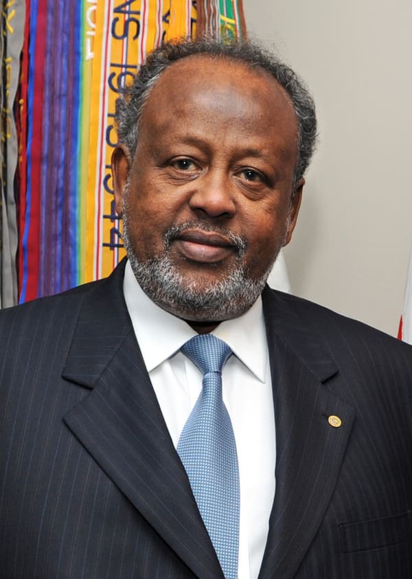 Ismaïl Omar Guelleh, Djibouti (portrait via Wikimedia Commons)