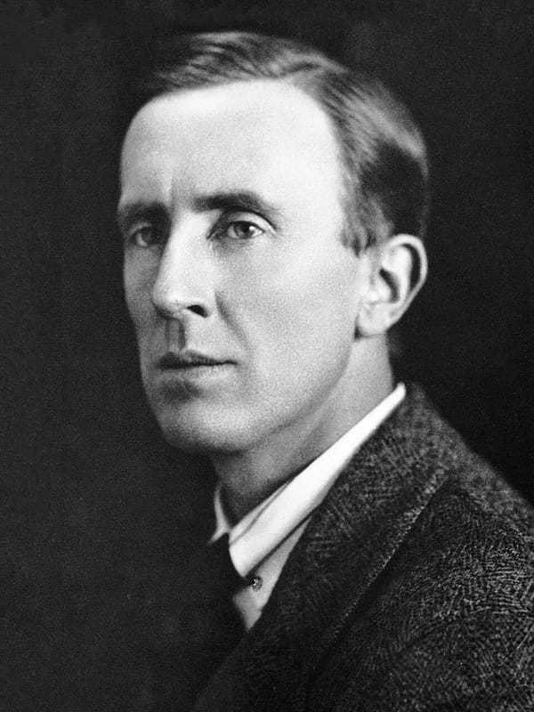 J.R.R. Tolkien, United Kingdom (portrait via Wikimedia Commons)