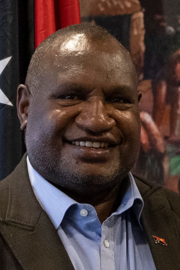 James Marape, Papua New Guinea (portrait via Wikimedia Commons)