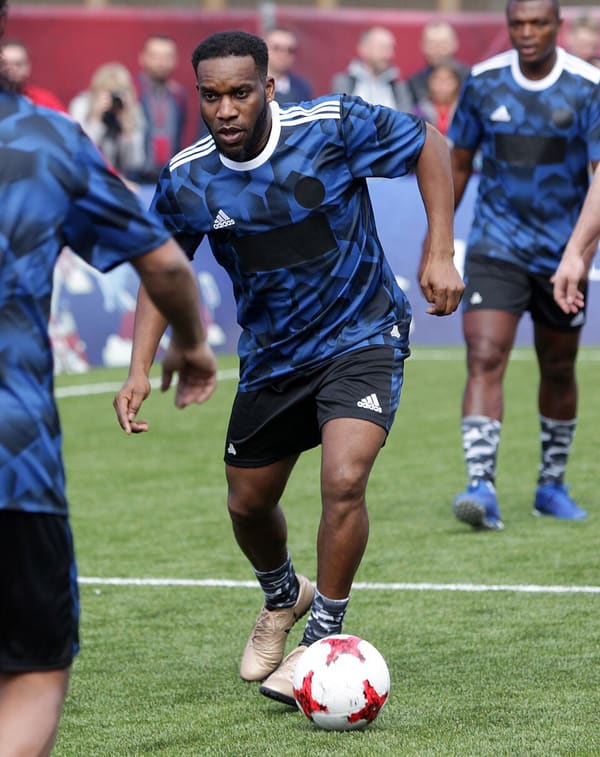 Jay-Jay Okocha, Nigeria (portrait via Wikimedia Commons)