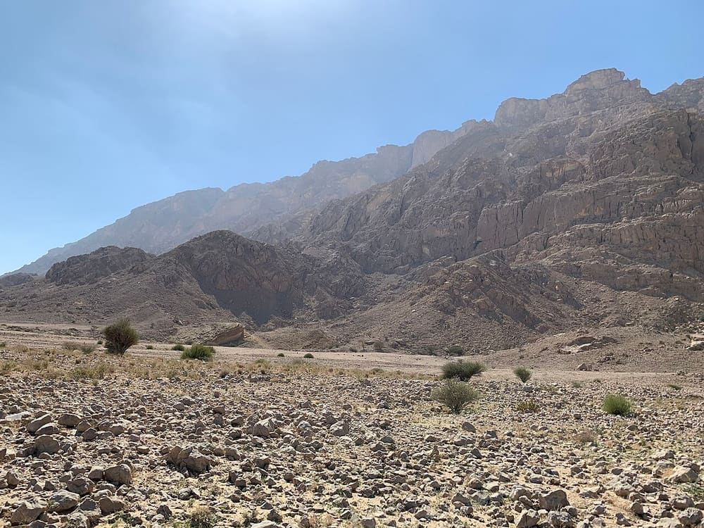 Camping at Jebel Hafit