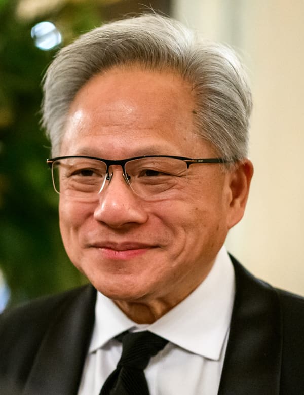 Jensen Huang, Taiwan (portrait via Wikimedia Commons)