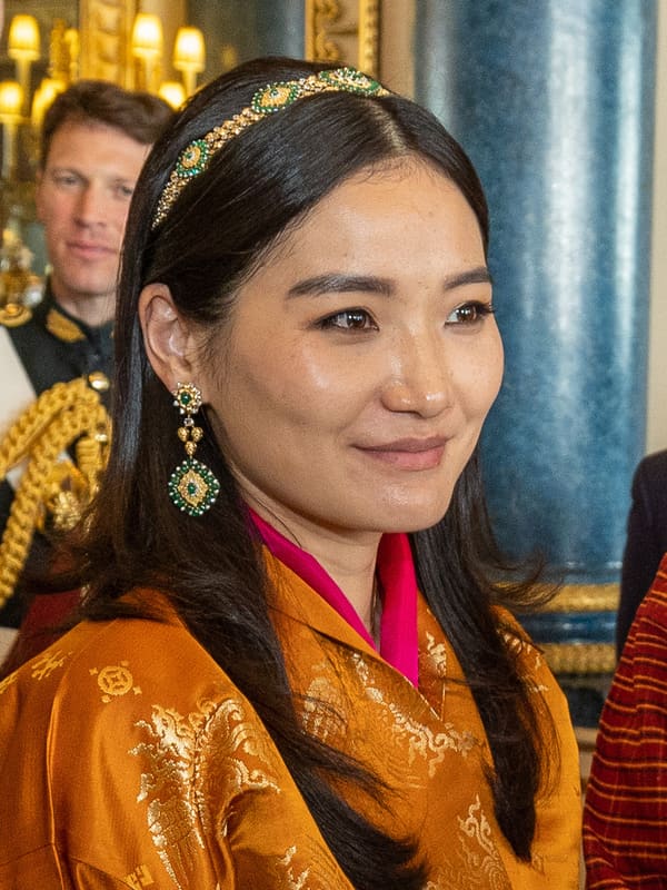 Jetsun Pema, Bhutan (portrait via Wikimedia Commons)