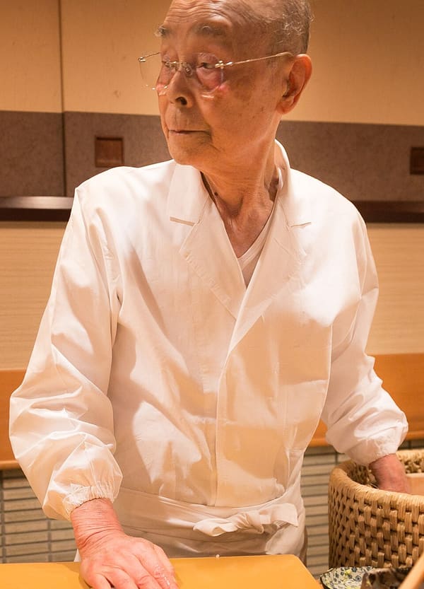 Jiro Ono, Japan (portrait via Wikimedia Commons)