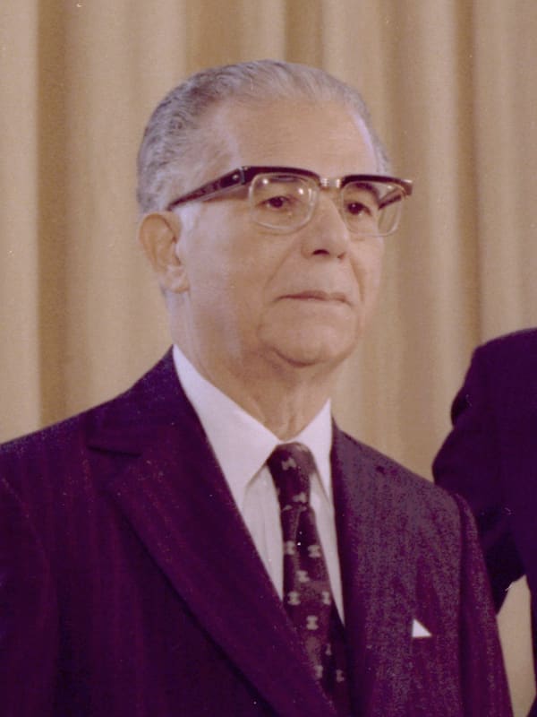 Joaquín Balaguer, Dominican Republic (portrait via Wikimedia Commons)