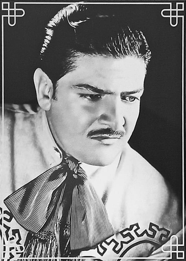 José Alfredo Jiménez, Mexico (portrait via Wikimedia Commons)
