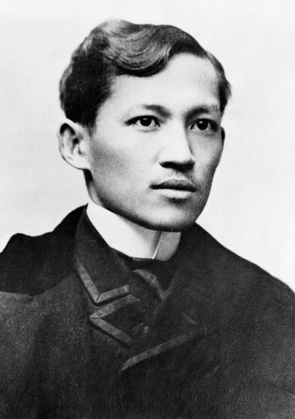 José Rizal, Philippines (portrait via Wikimedia Commons)