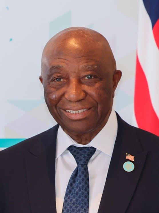 Joseph Boakai, Liberia (portrait via Wikimedia Commons)