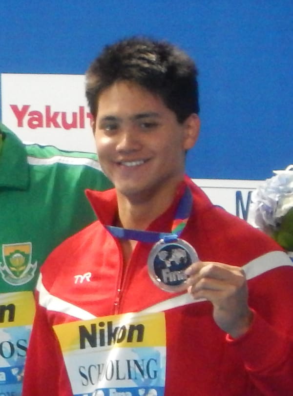 Joseph Schooling, Singapore (portrait via Wikimedia Commons)