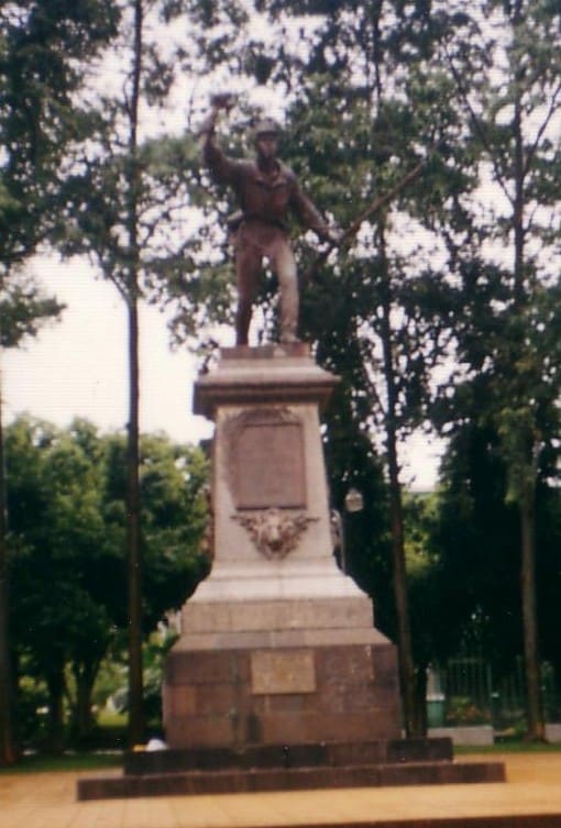Juan Santamaría, Costa Rica (portrait via Wikimedia Commons)