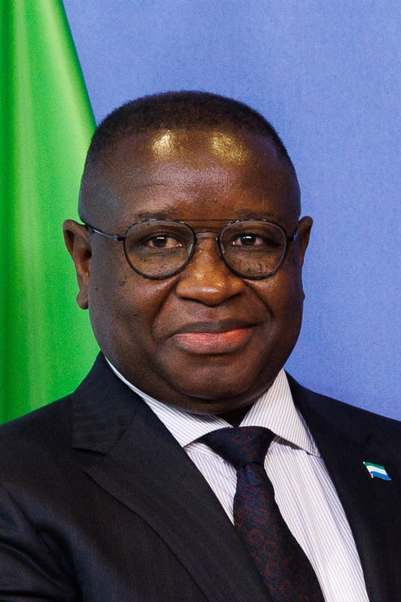 Julius Maada Bio, Sierra Leone (portrait via Wikimedia Commons)