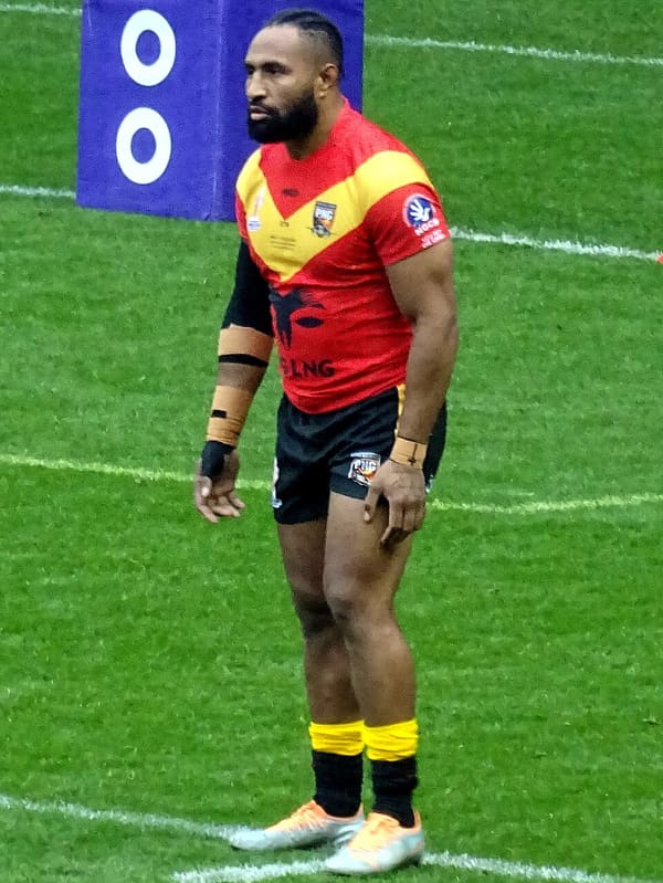 Justin Olam, Papua New Guinea (portrait via Wikimedia Commons)
