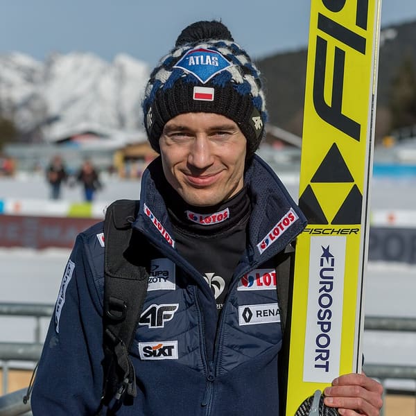 Kamil Stoch, Poland (portrait via Wikimedia Commons)