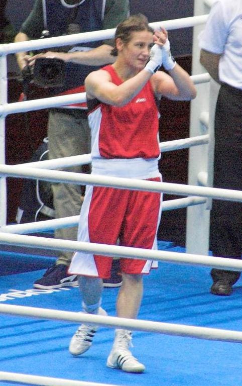 Katie Taylor, Ireland (portrait via Wikimedia Commons)