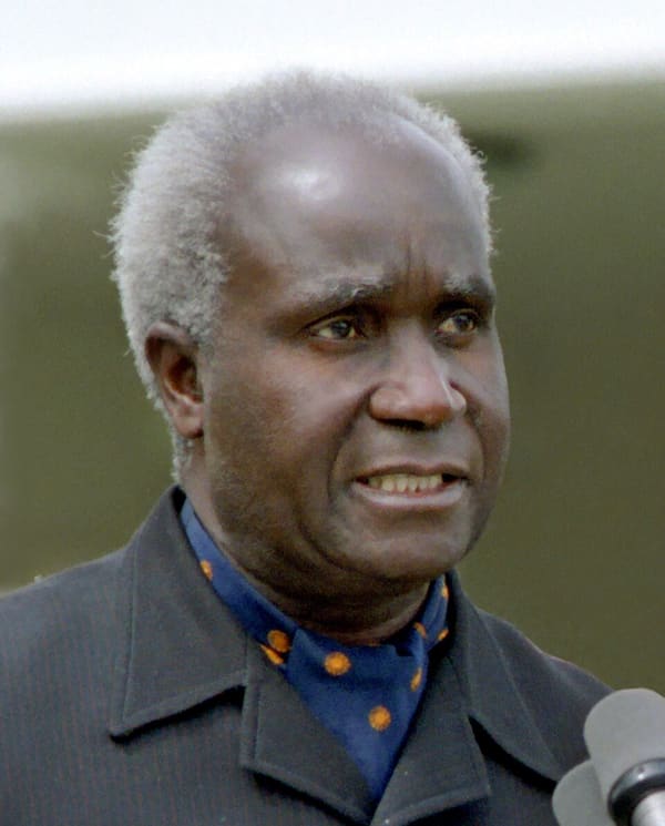 Kenneth Kaunda, Zambia (portrait via Wikimedia Commons)