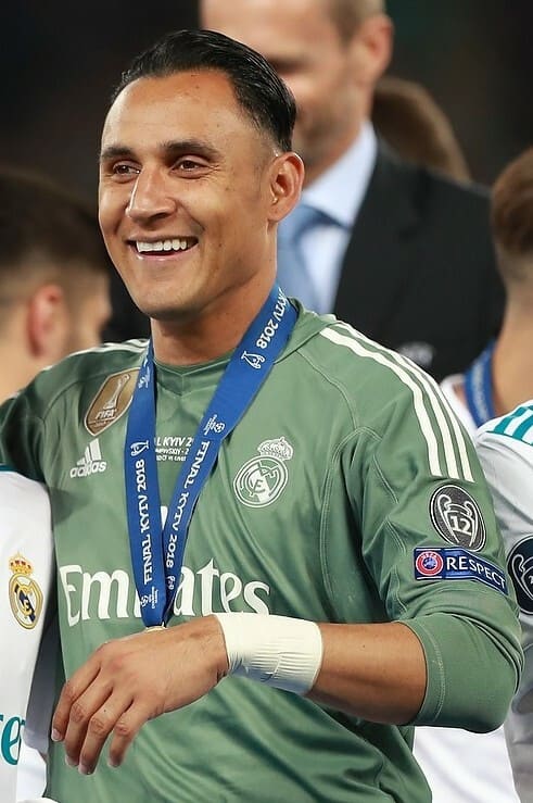 Keylor Navas, Costa Rica (portrait via Wikimedia Commons)