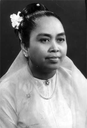 Khin Kyi, Myanmar (portrait via Wikimedia Commons)