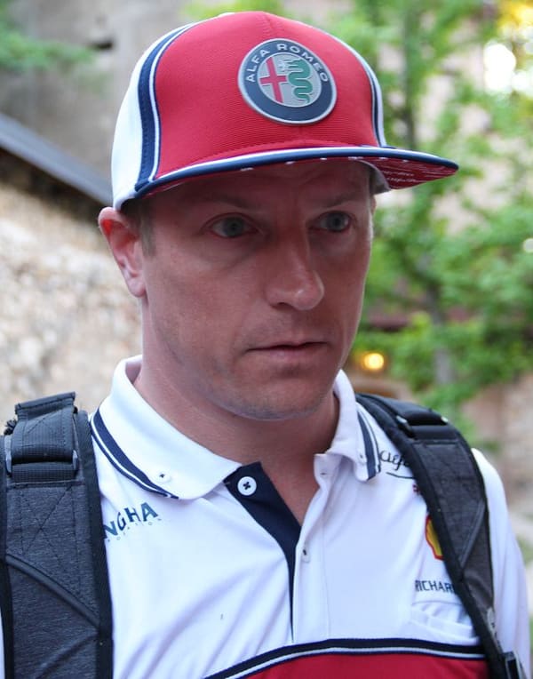 Kimi Räikkönen, Finland (portrait via Wikimedia Commons)