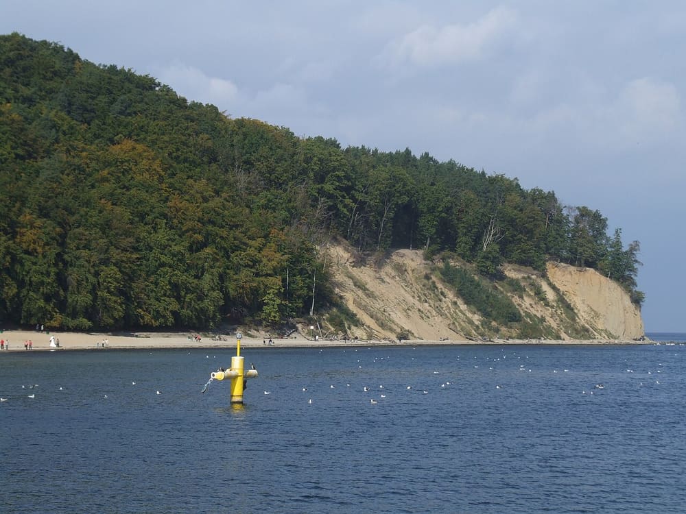 The coast path to Orłowo