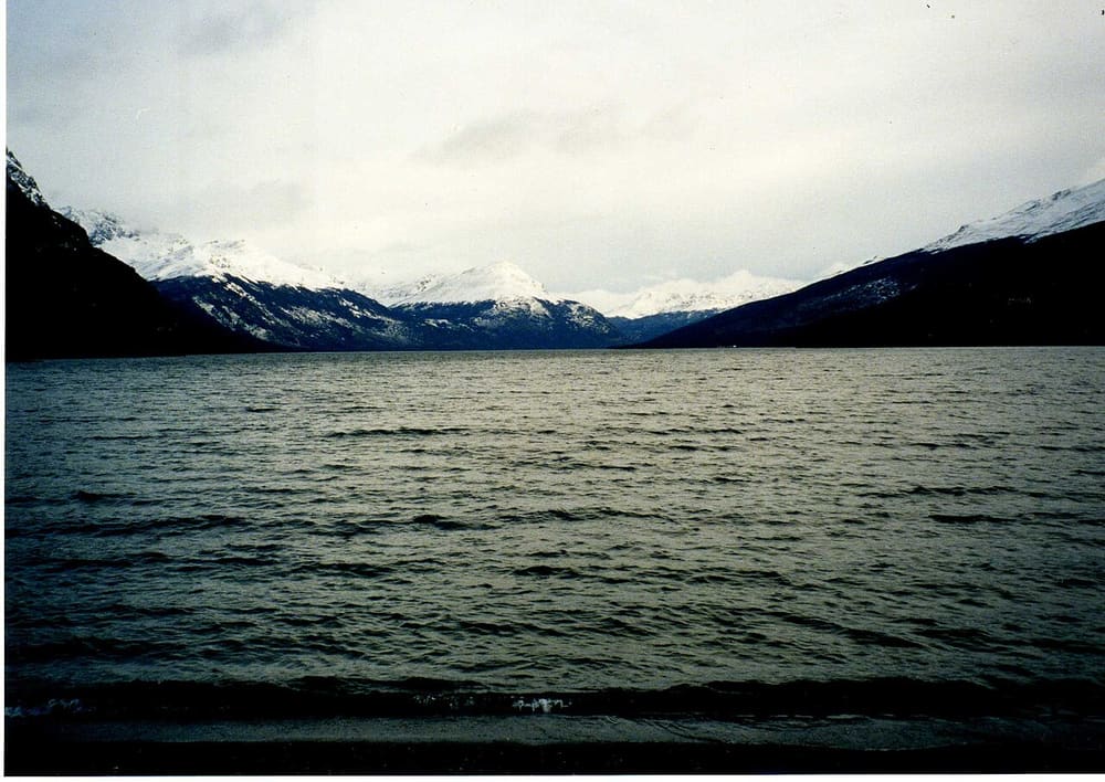 Lago Roca and the Chilean border