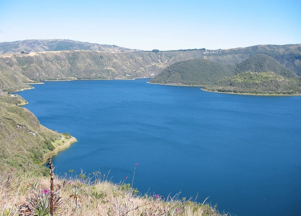 Laguna Cuicocha and Cotacachi