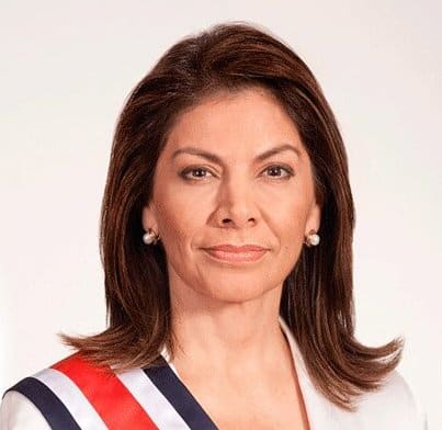Laura Chinchilla, Costa Rica (portrait via Wikimedia Commons)
