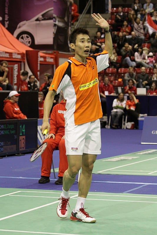 Lee Chong Wei, Malaysia (portrait via Wikimedia Commons)