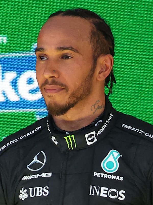 Lewis Hamilton, United Kingdom (portrait via Wikimedia Commons)
