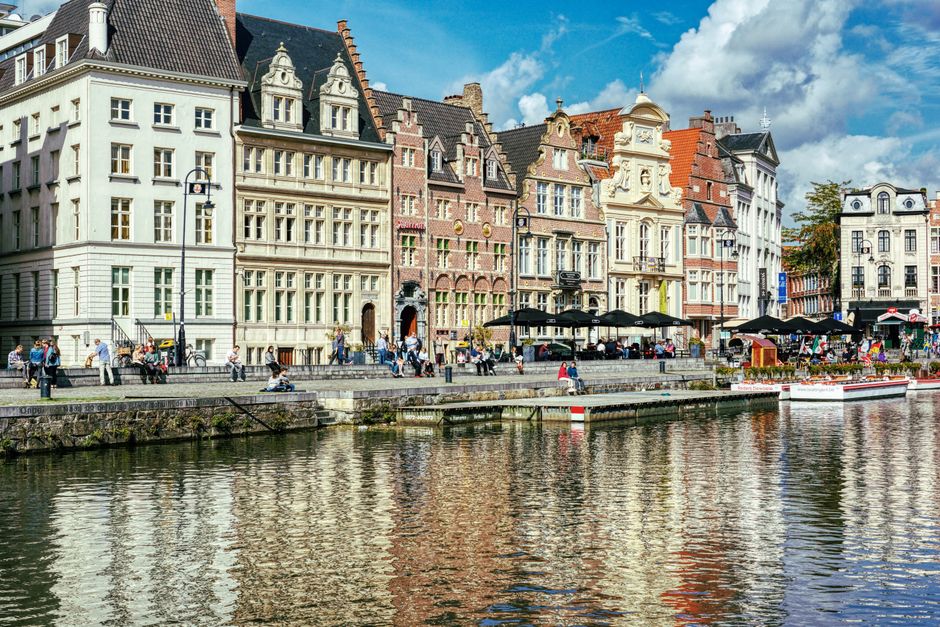 Look at ordinary life in the Huis van Alijn, Ghent, Belgium