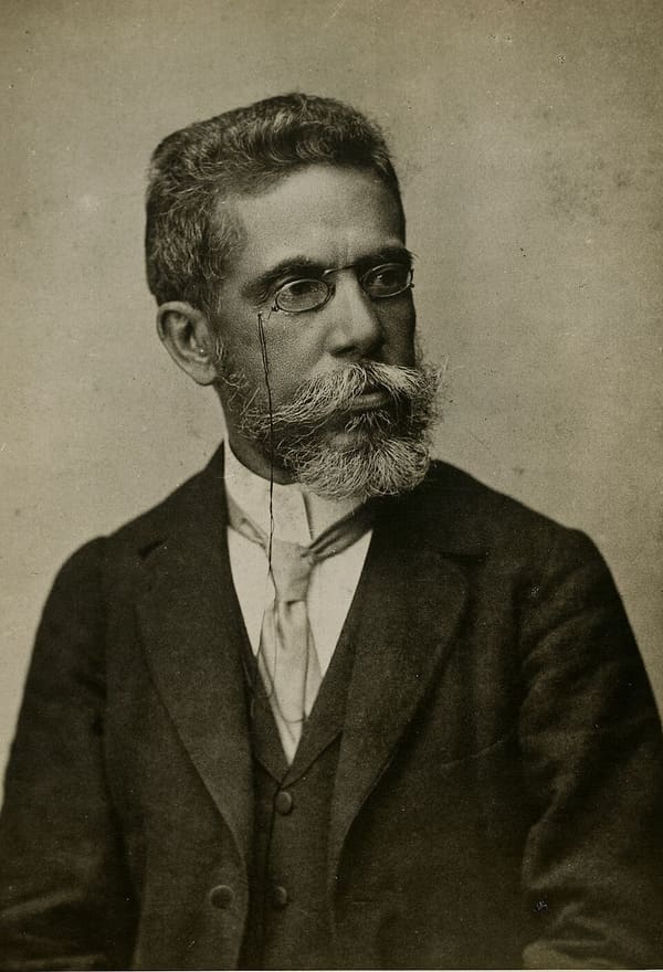 Machado de Assis, Brazil (portrait via Wikimedia Commons)
