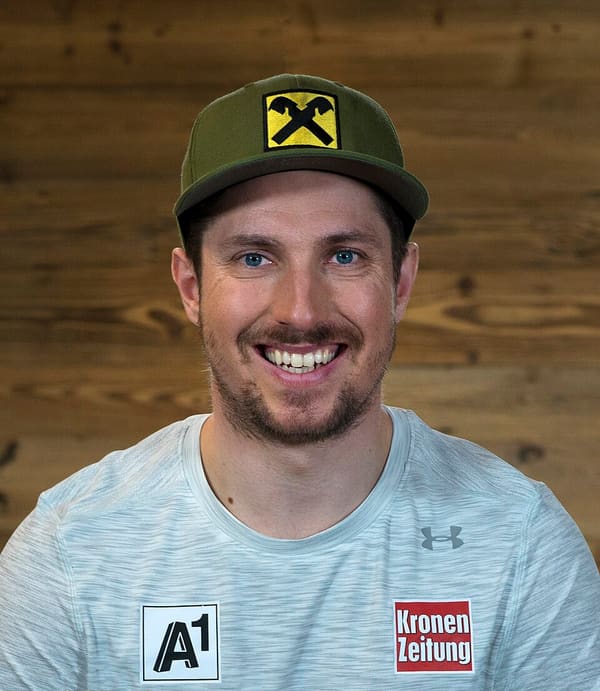Marcel Hirscher, Austria (portrait via Wikimedia Commons)