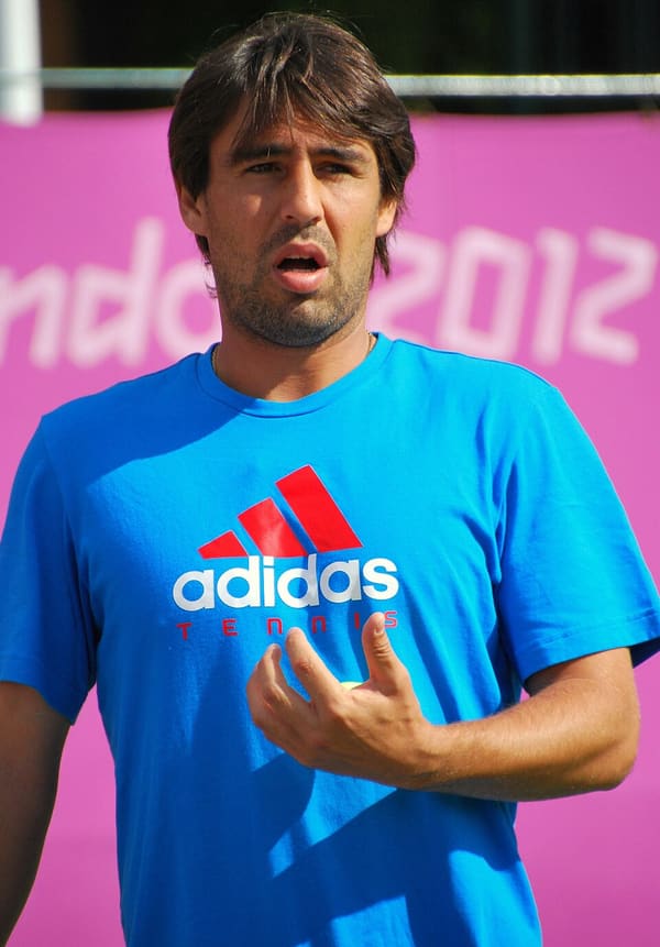 Marcos Baghdatis, Cyprus (portrait via Wikimedia Commons)