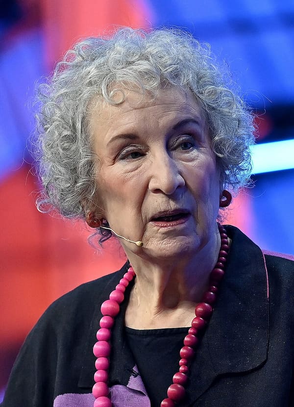 Margaret Atwood, Canada (portrait via Wikimedia Commons)