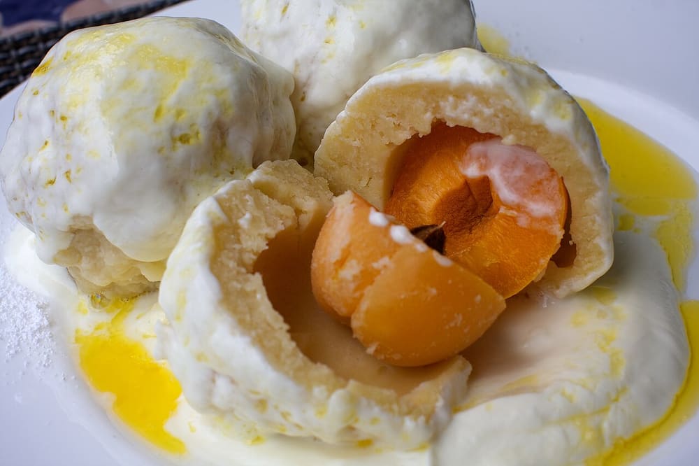 Marillenknödel, Austria (Wimup)